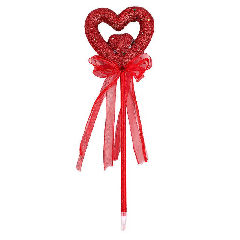 Wholesale Pens 12pcs Valentine's Day Love Plastic Ballpoint Pen